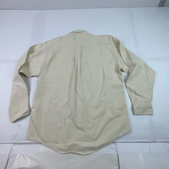 Vintage Club Room cotton long sleeve heavy duty button up shirt - Picture 2 of 7
